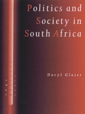 cover image of Politics and Society in South Africa